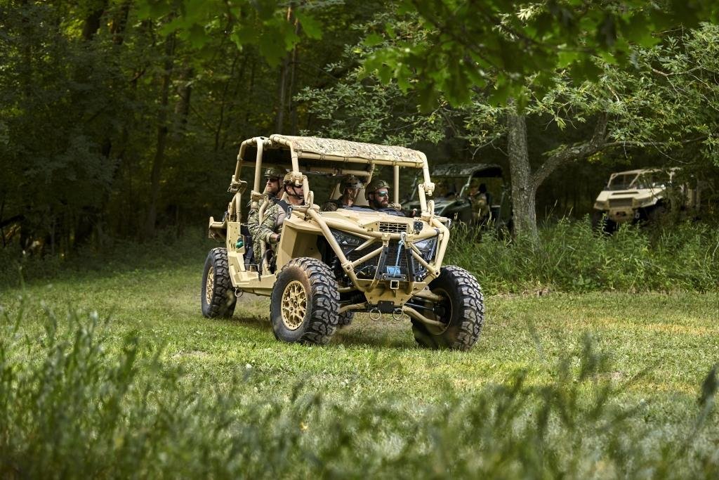 The Alpha is designed specifically as a military vehicle and available in 2 or 4 seat configurations